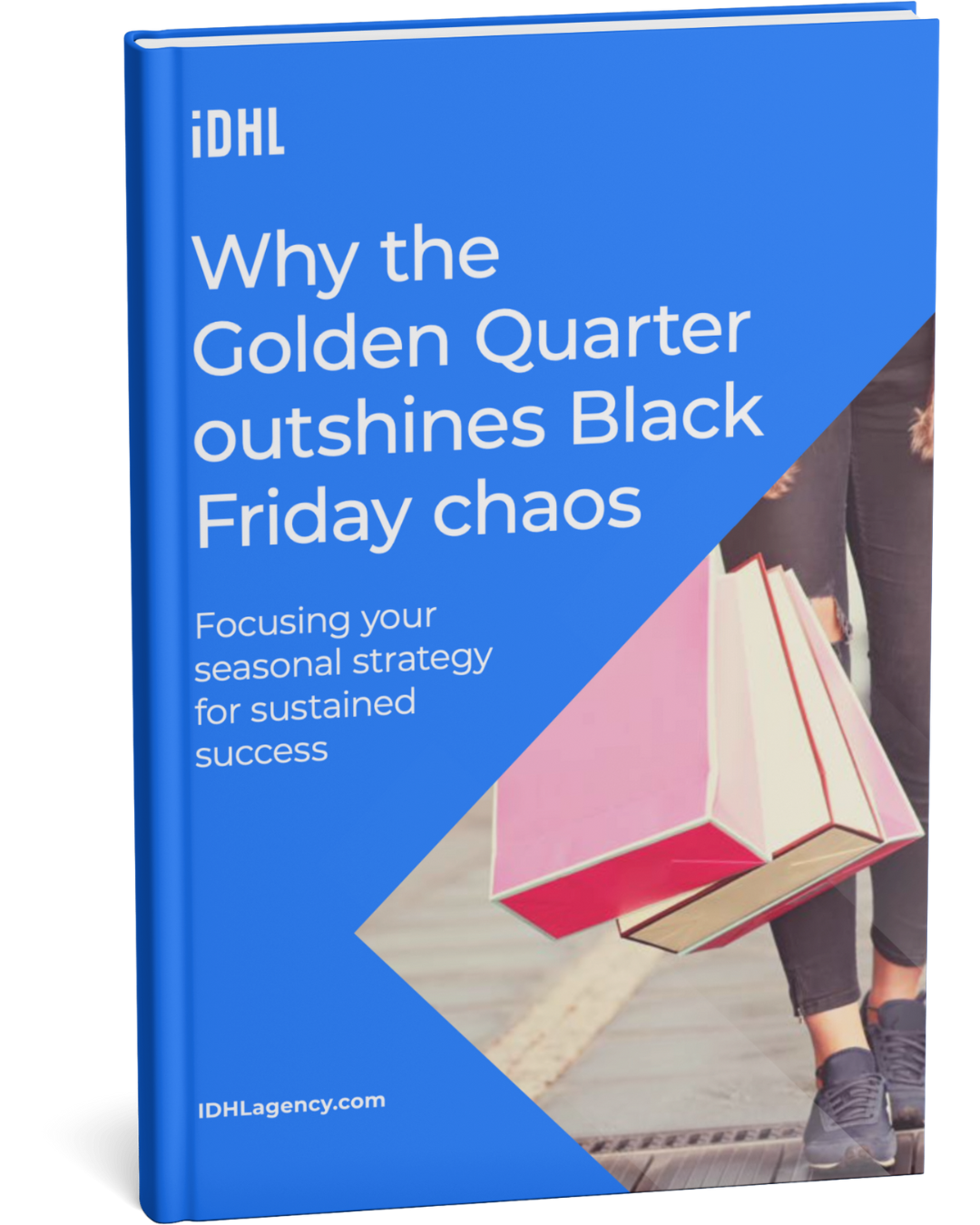 mockup of idhl golden quarter whitepaper